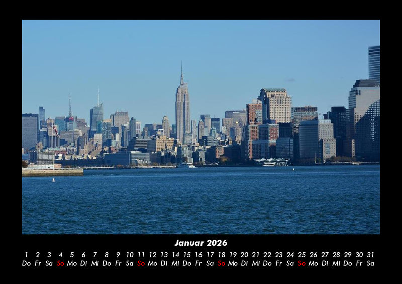 New York Fotokalender 2026 - 1