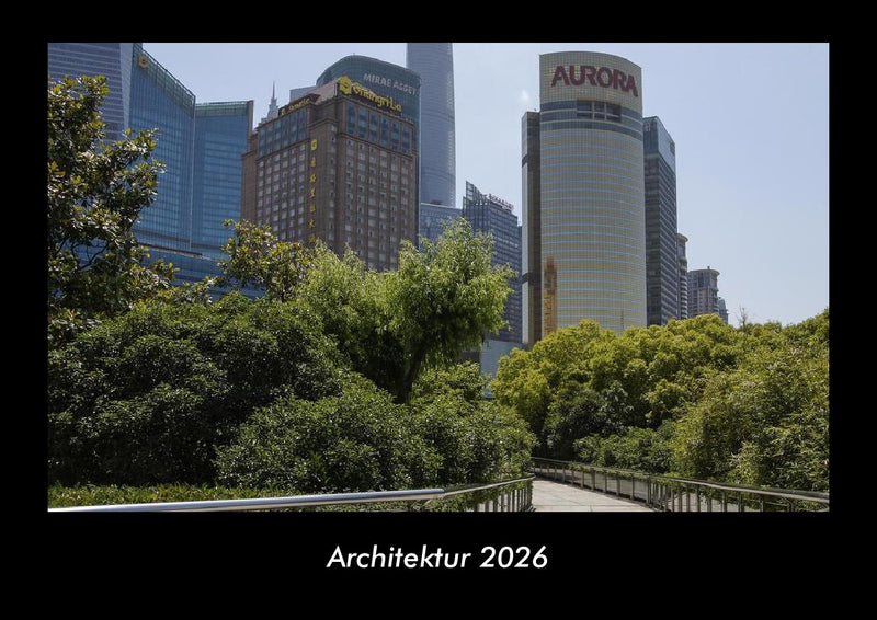 Architektur Fotokalender 2026 - Hauptbild