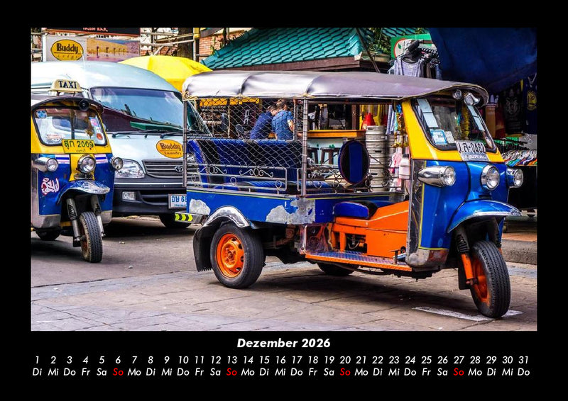 Indonesien Fotokalender 2026 - 12
