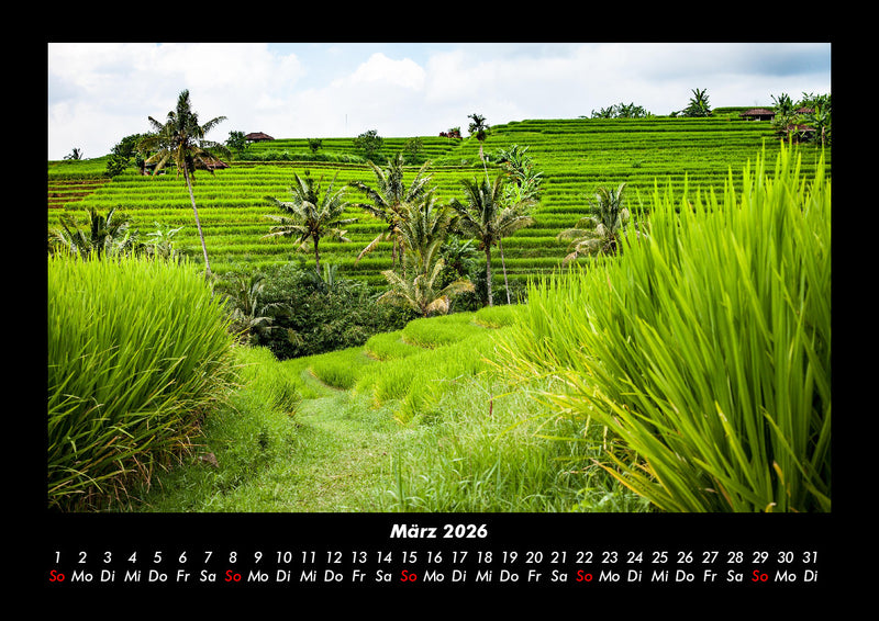 Indonesien Fotokalender 2026 - 3