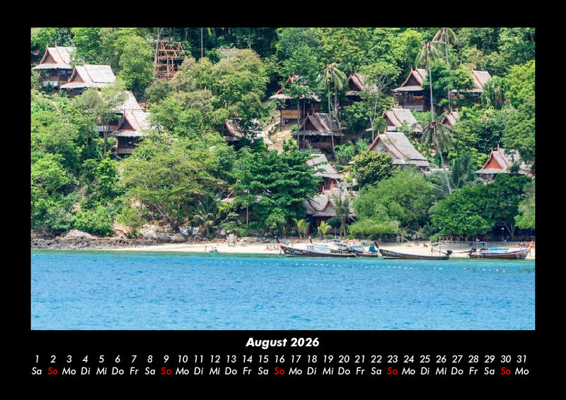 Indonesien Fotokalender 2026 - 8