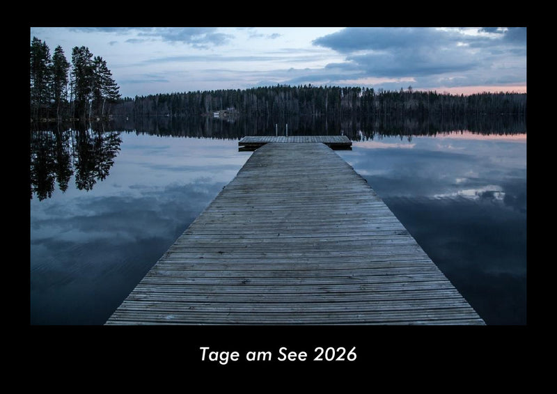 Tage am See Fotokalender 2026 - Hauptbild