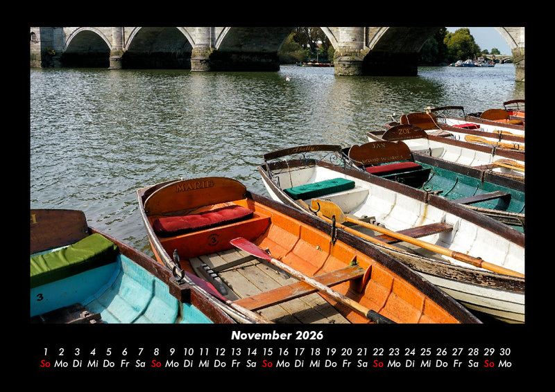 Boote Fotokalender 2026 - 11