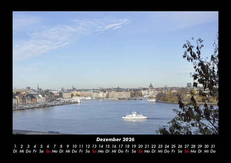Boote Fotokalender 2026 - 12