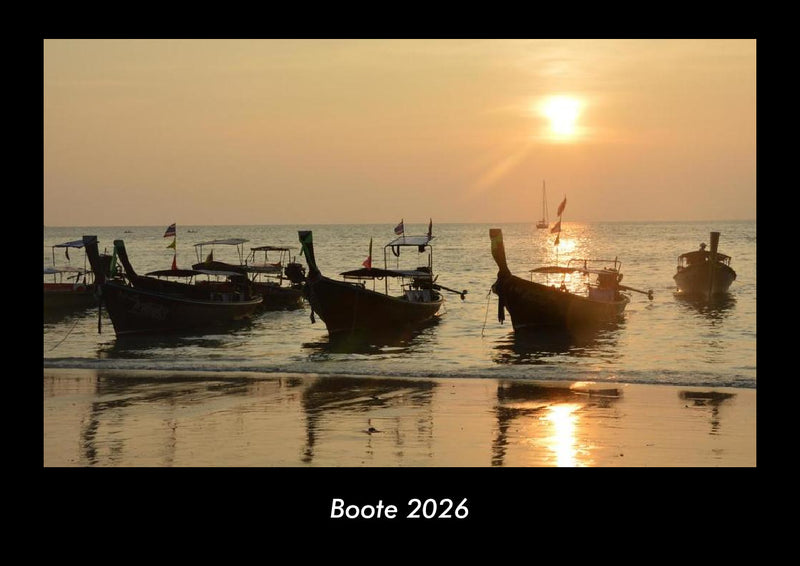 Boote Fotokalender 2026 - Hauptbild