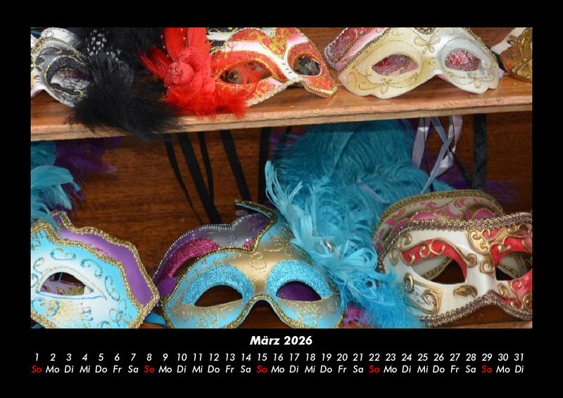 Venedig Fotokalender 2026 - 3