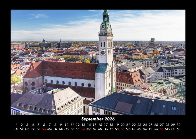 Städte aus Bayern Fotokalender 2026 - 9