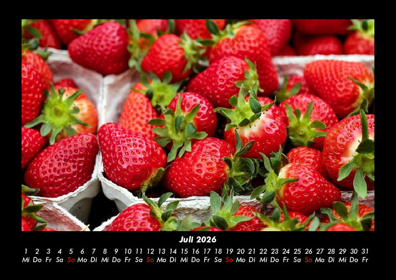 Obstkalender Fotokalender 2026 - 7