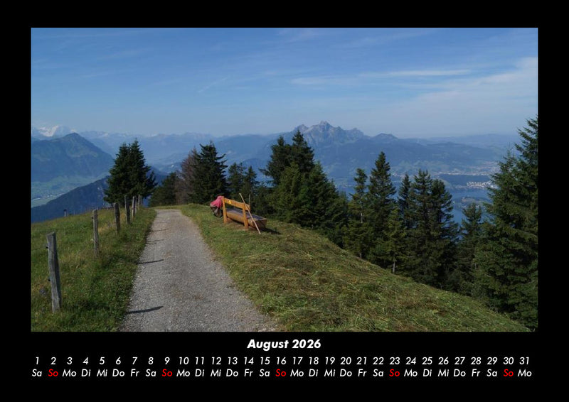 Wanderlust Fotokalender 2026 - 8