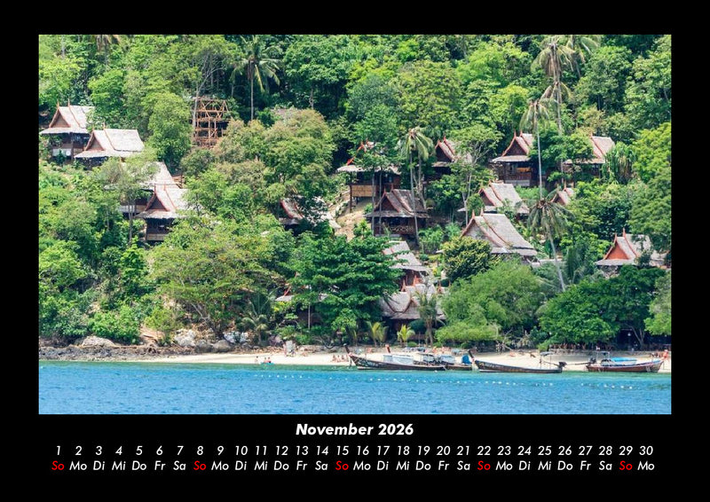 Indonesiens Schönheit Fotokalender 2026 - 11