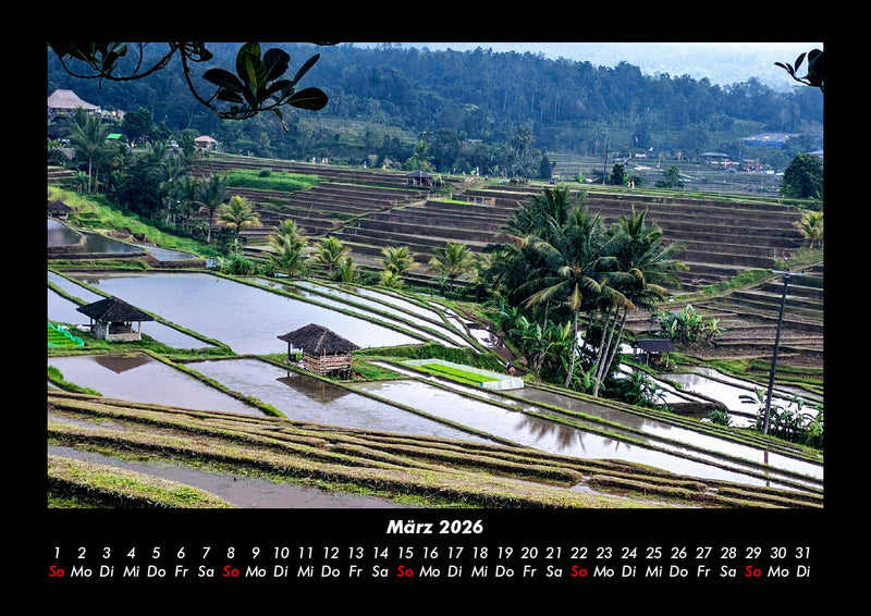 Indonesiens Schönheit Fotokalender 2026 - 3
