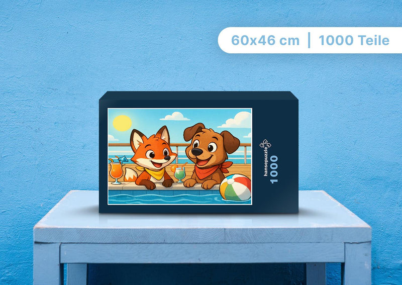 111676 Kinder - Finn und Wuff Puzzle