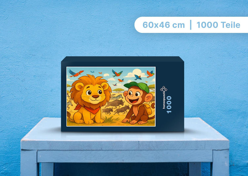 110861 Kinder - Buschi und Milo Puzzle