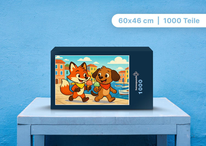 111686 Kinder - Finn und Wuff Puzzle