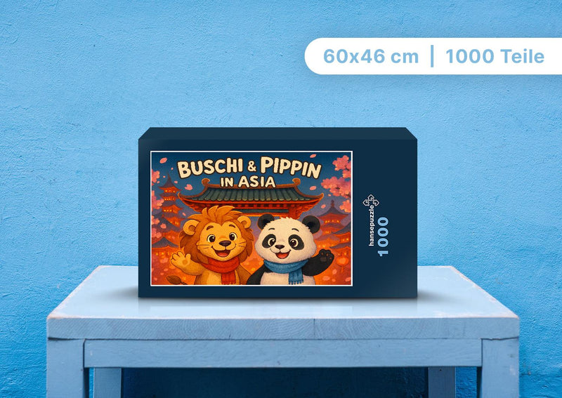 111386 Kinder - Buschi und Pippin Puzzle