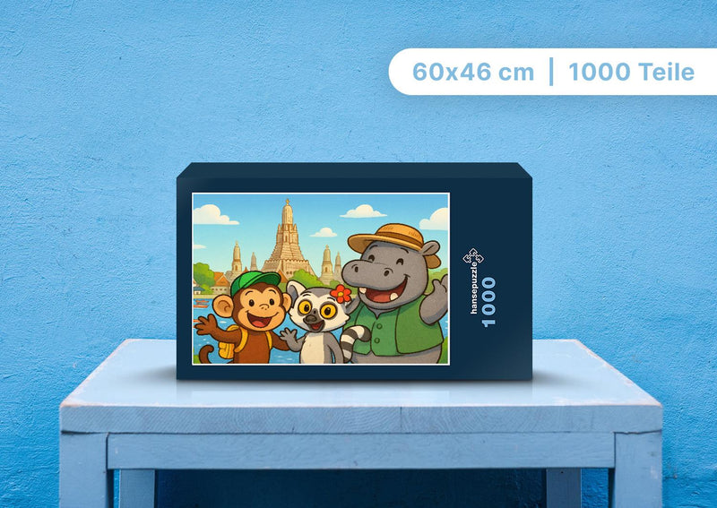 111776 Kinder - Milo, Lulu und Sash Puzzle