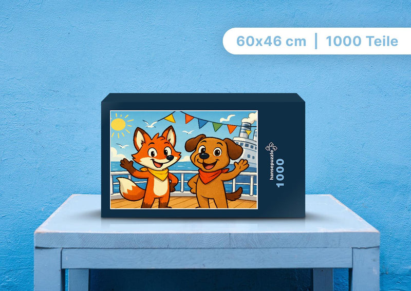 111646 Kinder - Finn und Wuff Puzzle