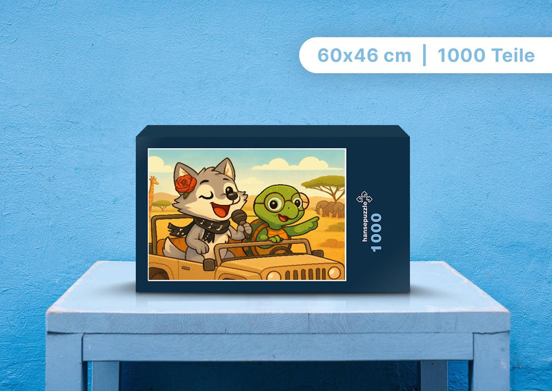 112076 Kinder - Rose und Taz Puzzle