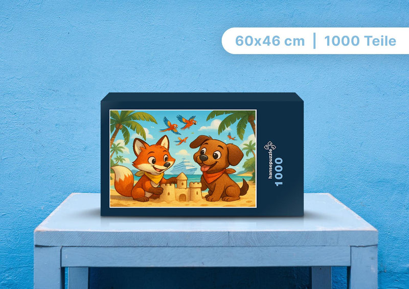 111661 Kinder - Finn und Wuff Puzzle