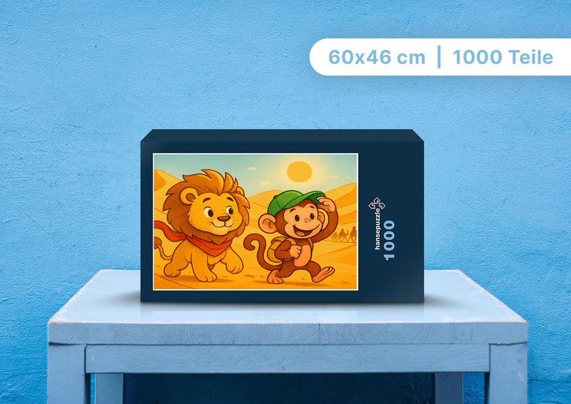 110826 Kinder - Buschi und Milo Puzzle