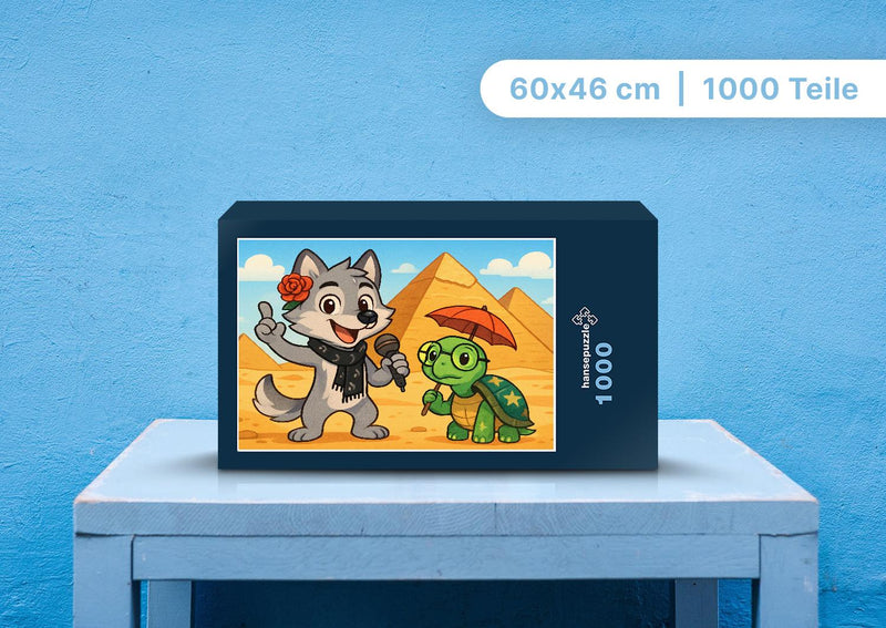 112061 Kinder - Rose und Taz Puzzle