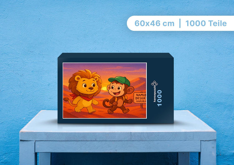 110876 Kinder - Buschi und Milo Puzzle