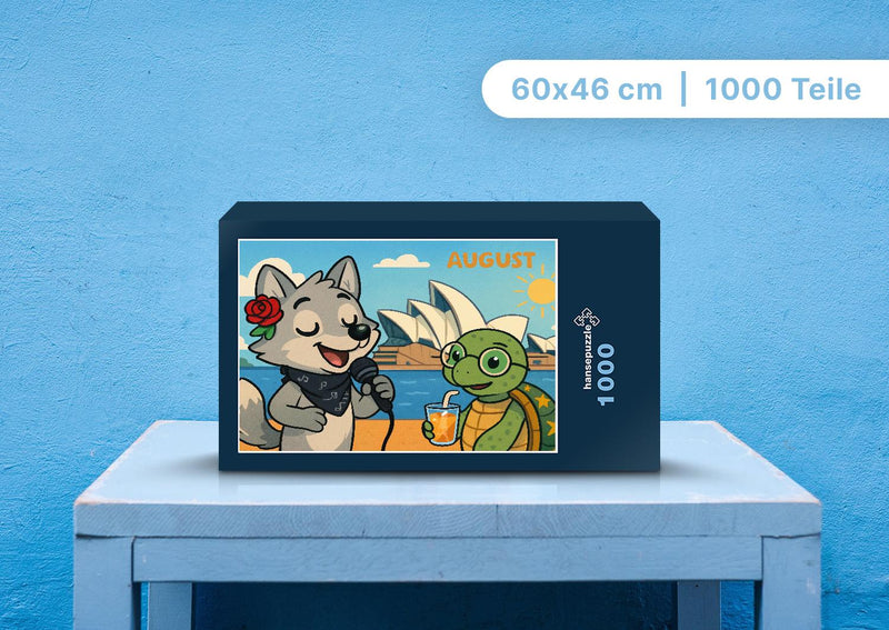 112081 Kinder - Rose und Taz Puzzle
