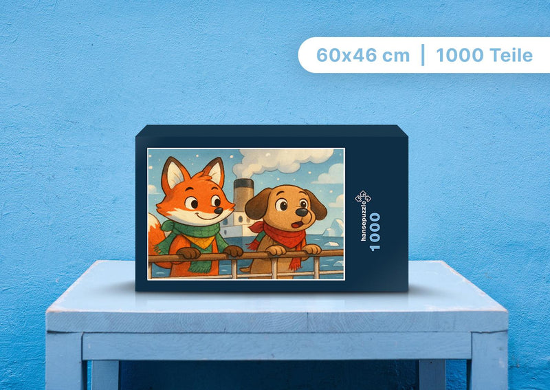 111651 Kinder - Finn und Wuff Puzzle