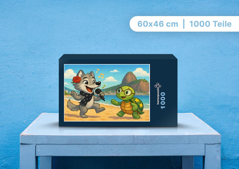 112071 Kinder - Rose und Taz Puzzle
