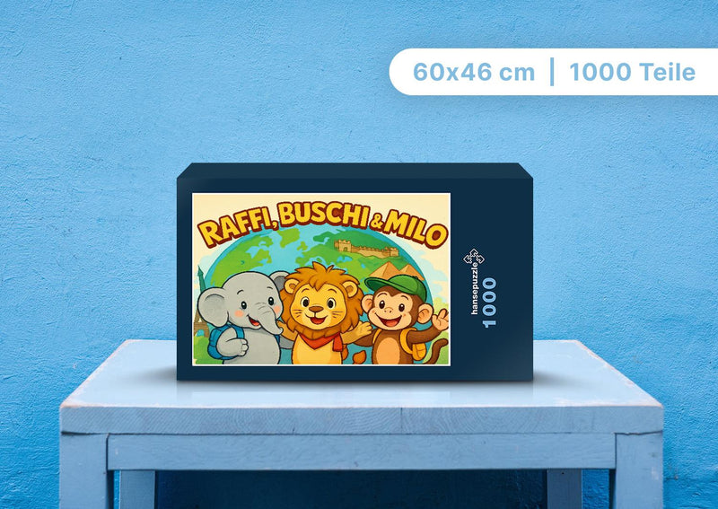110931 Kinder - Raffi, Buschi und Milo Puzzle