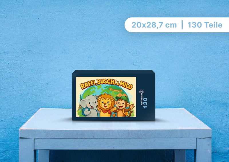 110928 Kinder - Raffi, Buschi und Milo Puzzle