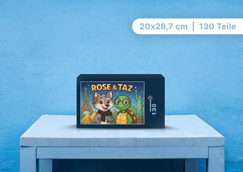 112038 Kinder - Rose und Taz Puzzle