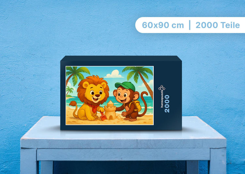 110857 Kinder - Buschi und Milo Puzzle