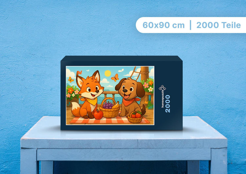 111667 Kinder - Finn und Wuff Puzzle