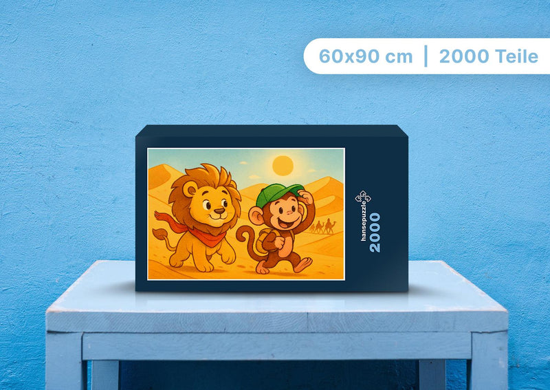 110827 Kinder - Buschi und Milo Puzzle