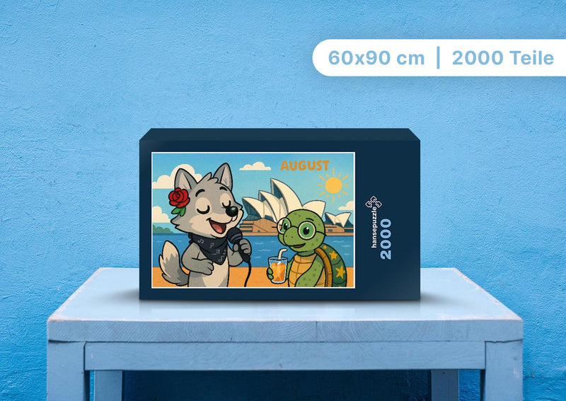 112082 Kinder - Rose und Taz Puzzle