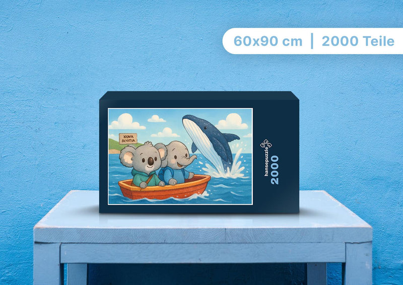 111362 Kinder - Kiki und Raffi Puzzle