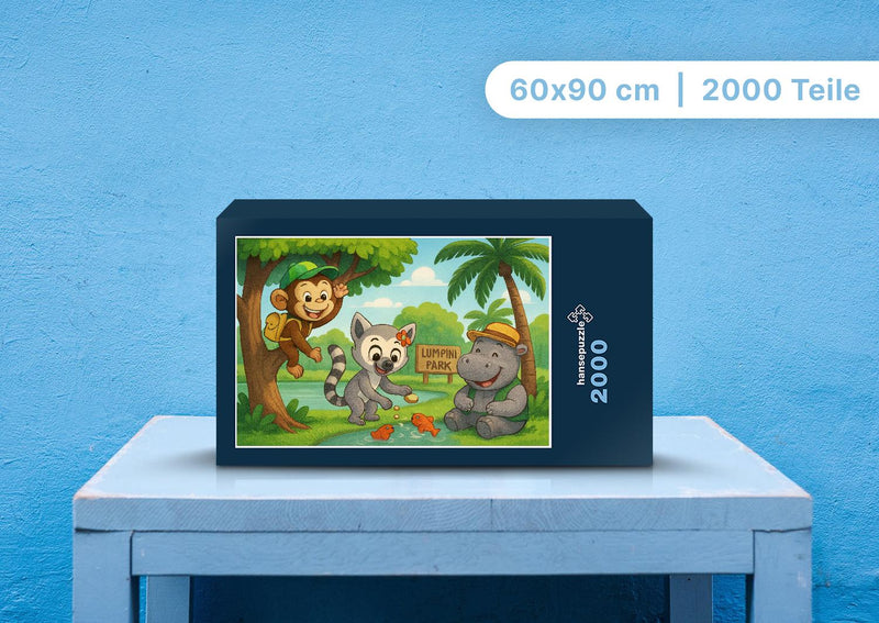 111807 Kinder - Milo, Lulu und Sash Puzzle