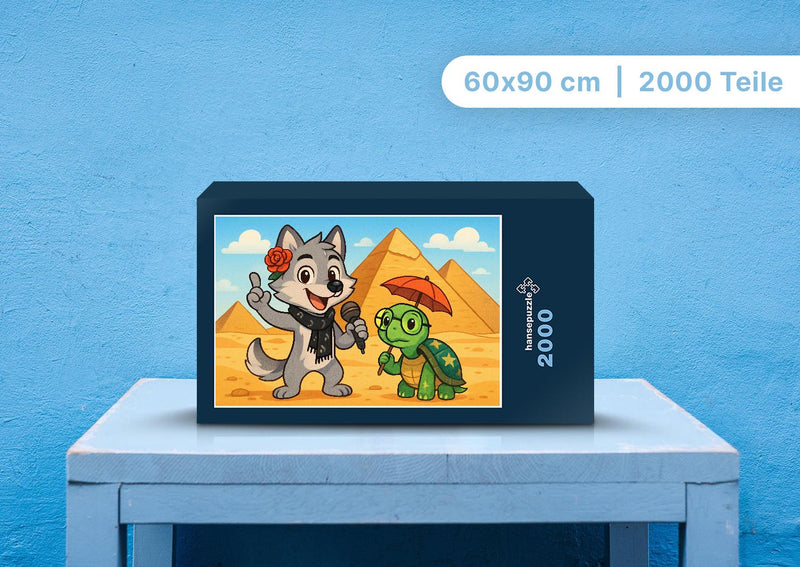 112062 Kinder - Rose und Taz Puzzle