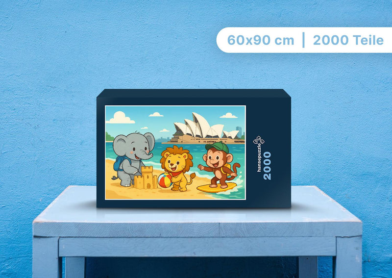 110987 Kinder - Raffi, Buschi und Milo Puzzle