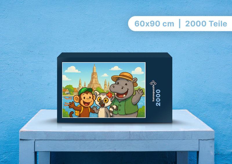 111777 Kinder - Milo, Lulu und Sash Puzzle