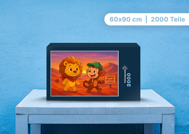 110877 Kinder - Buschi und Milo Puzzle