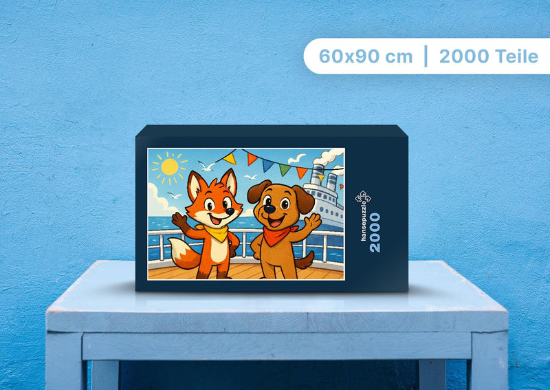 111647 Kinder - Finn und Wuff Puzzle