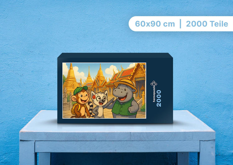 111792 Kinder - Milo, Lulu und Sash Puzzle