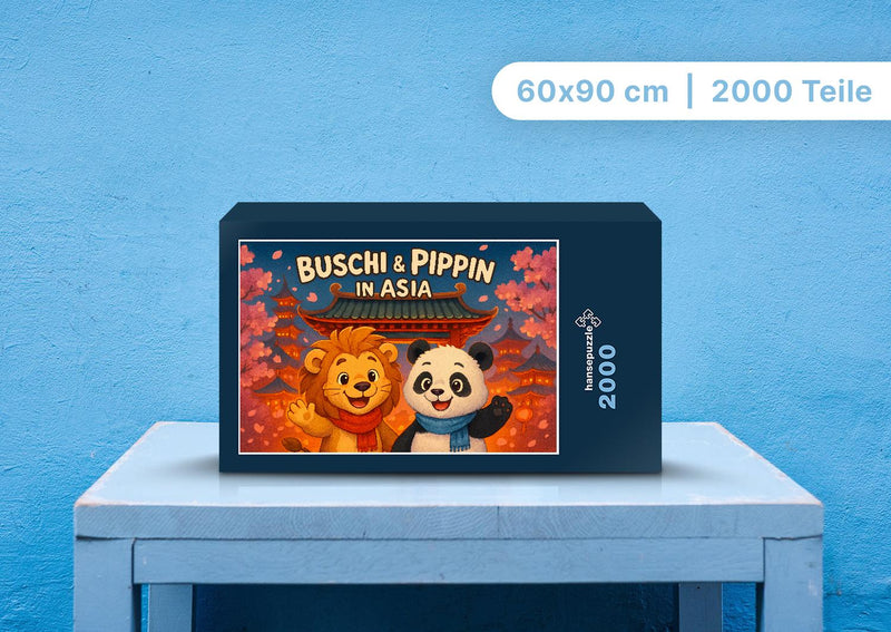 111387 Kinder - Buschi und Pippin Puzzle