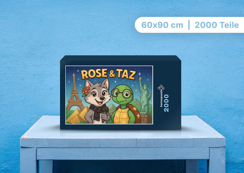 112042 Kinder - Rose und Taz Puzzle