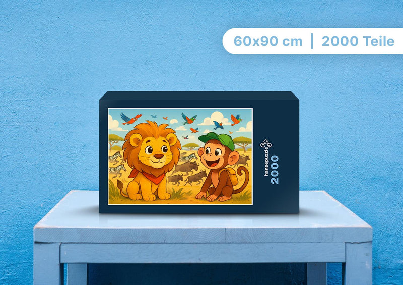 110862 Kinder - Buschi und Milo Puzzle