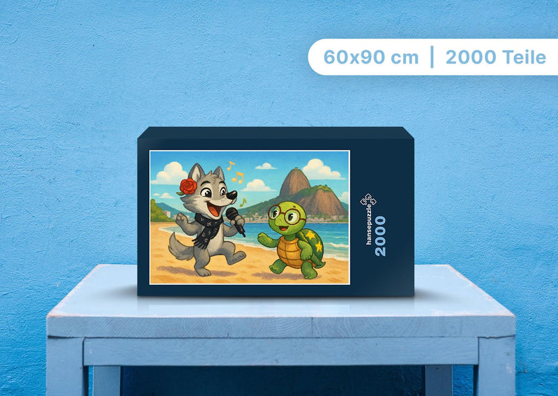 112072 Kinder - Rose und Taz Puzzle