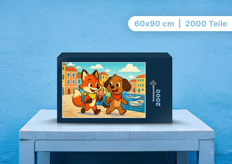 111687 Kinder - Finn und Wuff Puzzle