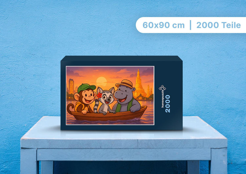 111817 Kinder - Milo, Lulu und Sash Puzzle